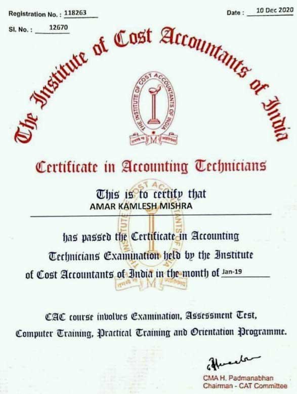 certificate-accounting